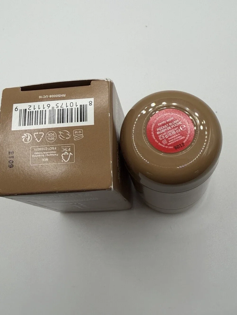 Rhode Pocket Blush Candy Apple 5.3g 0.18oz Cream Blush New In Box Authentic